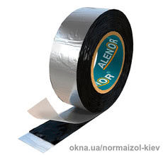 Лента бутиловая БФ Alenor фольгированная 50 мм